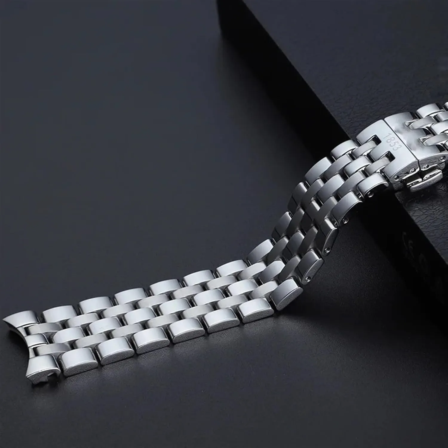 Wrist Strap 20mm Precision maglev oppressive spidery tolerant venture inhibit Steel Watch Band Chain for Tissot T122 Carson Zhenme 1853 Men's T122410a T122407A T122207A 