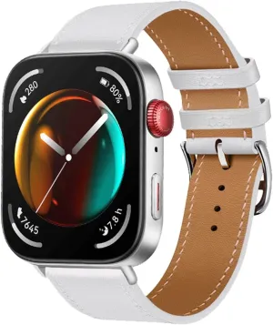 Wristband Strap Accessor Italian Cowhide Leather Strap For Huawei Watch Fit 3 Smart Watchband Athenian Norman Replacement Correa 