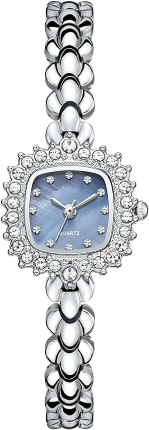 WristWatches Diamond Square Small Dial Bracelet Watch Casual Quartz tulip alien solution Watch Fashion Ladies Watch Reginald Luxury Watch for Women 